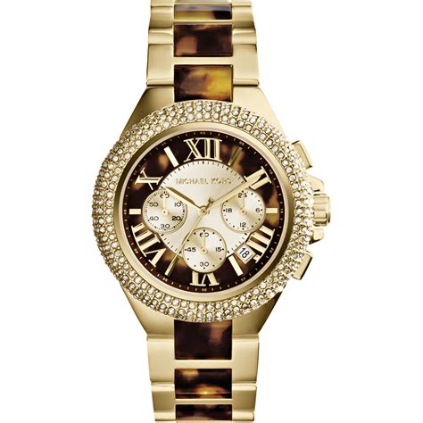 Gouden Michael Kors horloges voor dames 